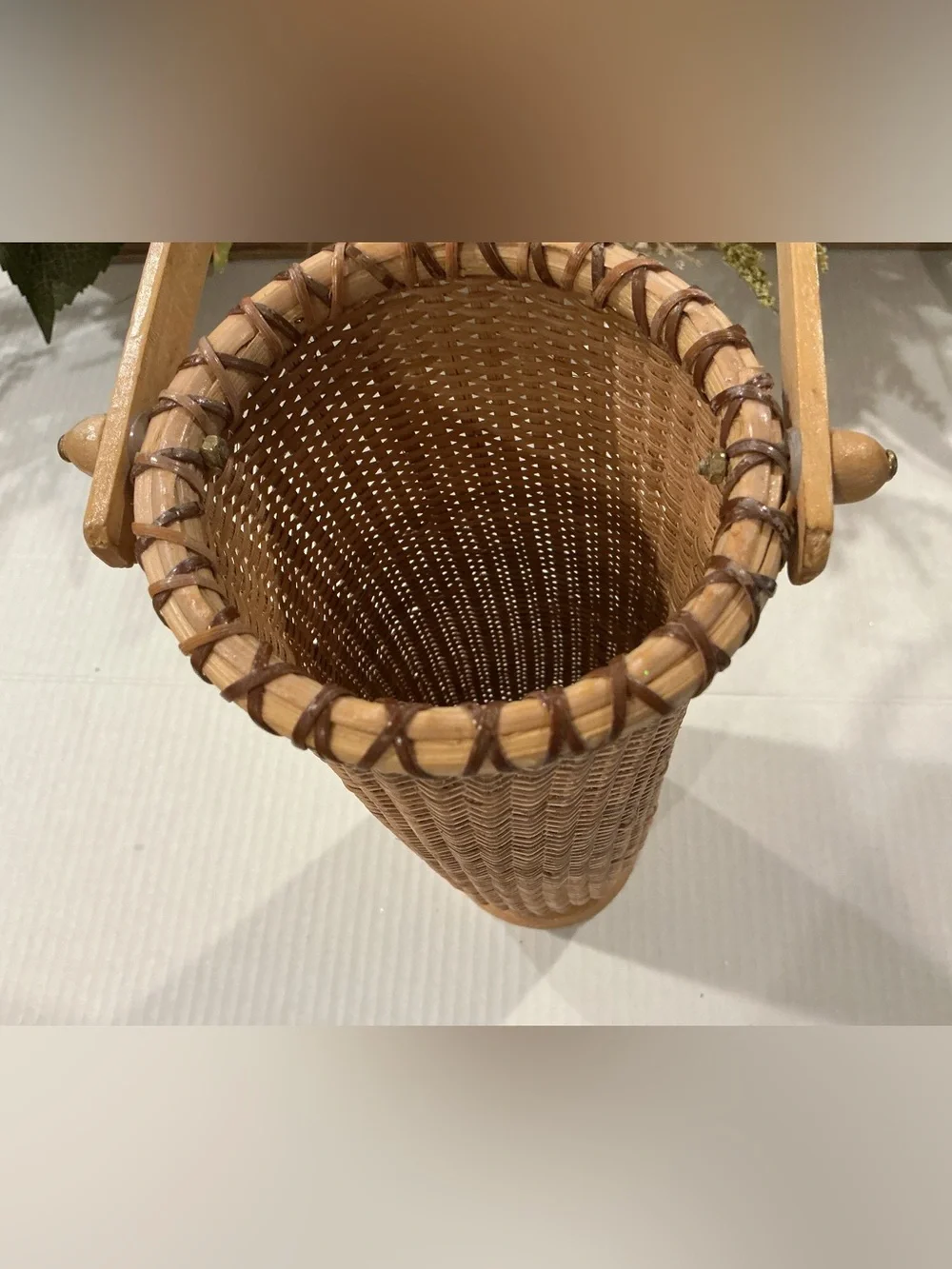 Nantucket Lightship Wine Basket 11 inch